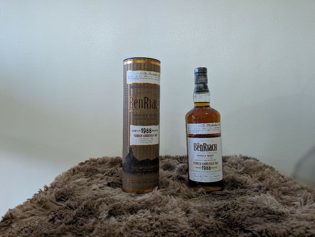 BenRiach 1988 シングルモルトウイスキー 700ml箱付き