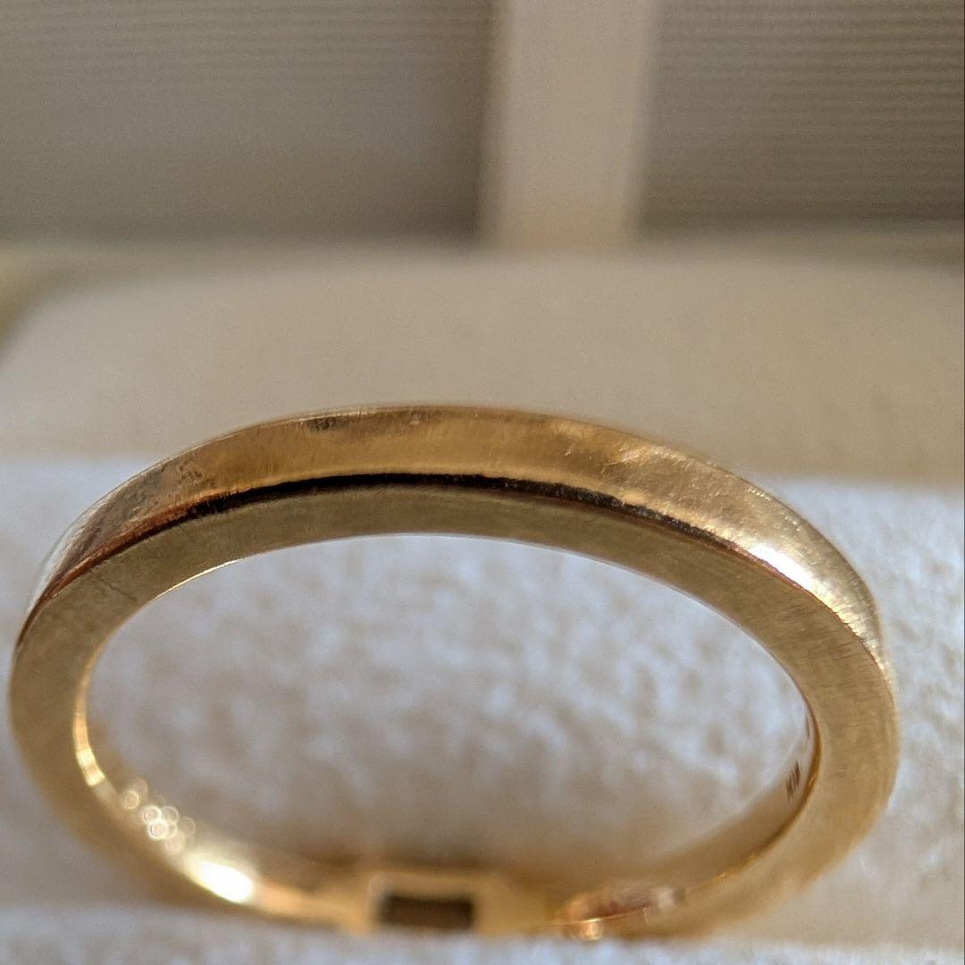 【ORECCHIO】 鑑定書付 0.568ct 天然ダイヤモンドリング 18K