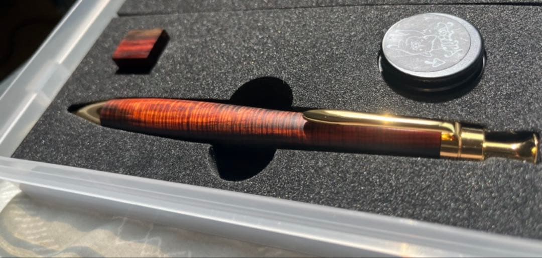 モ*ニ様 こぶた工房　サイアミーズローズウッド　極上エクセレントカーリー　ツート