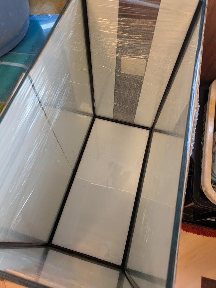 ※直接手渡し（福岡市）　新品未使用　600ガラス水槽　600×300×600