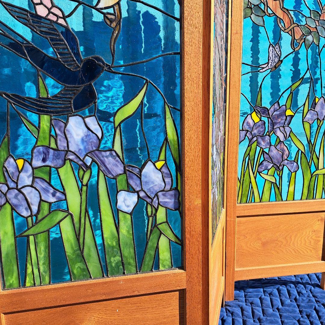 ♡ステンドグラス衝立３連♡