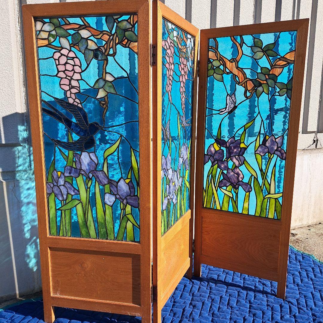 ♡ステンドグラス衝立３連♡