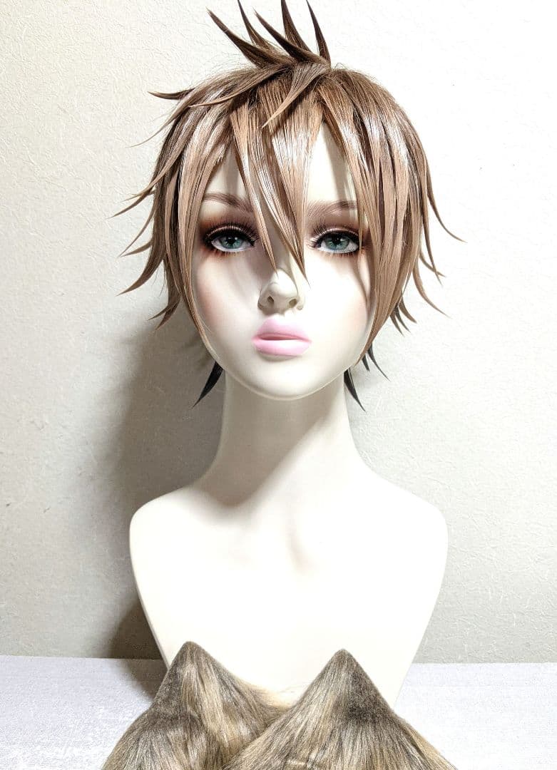 ◎ラギー・ブッチ ウィッグ◎セット済 ツイステ 耳付き