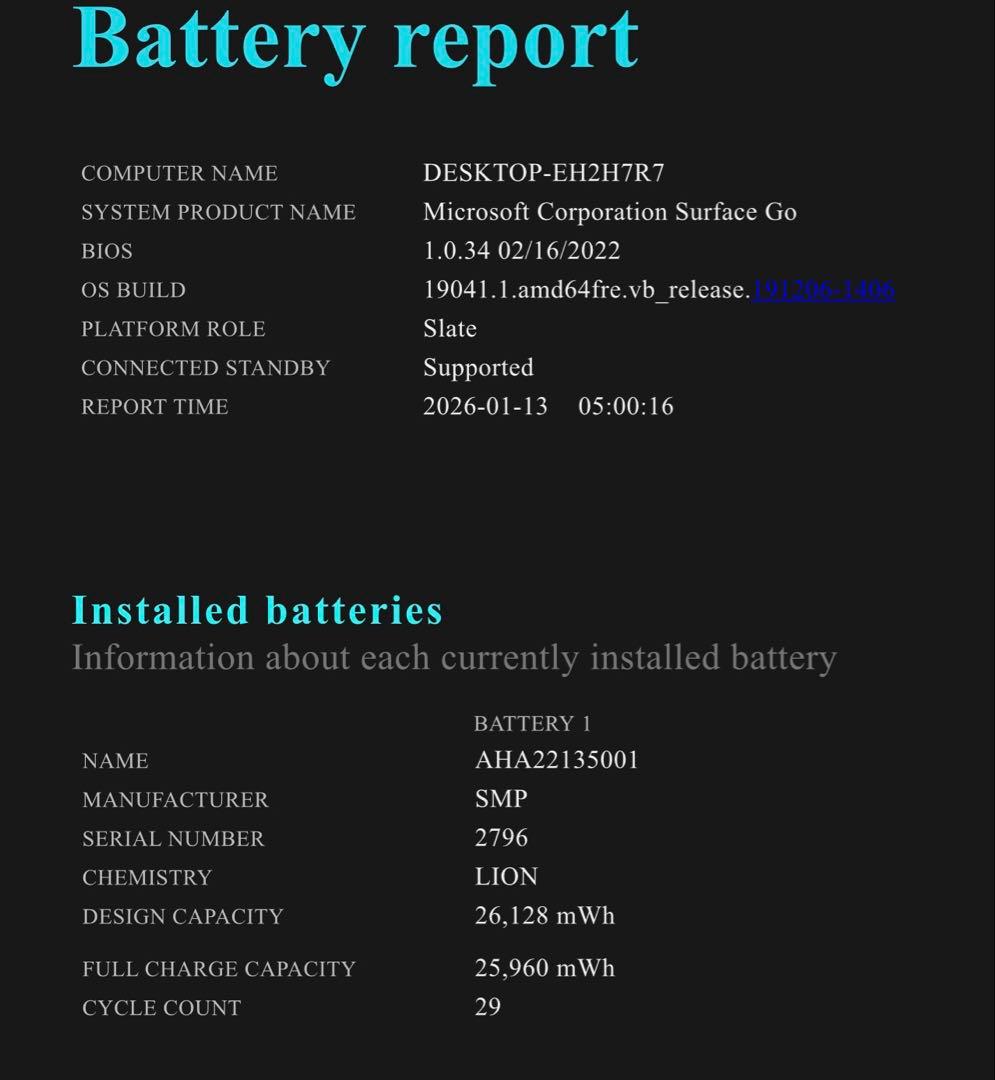Surface Go (128GB/8GB) & タイプ カバー (プラチナ)