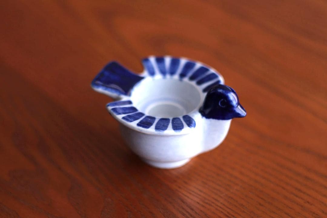 Lisa Larson リサラーソン キャンドルスタンド 鳩 76248