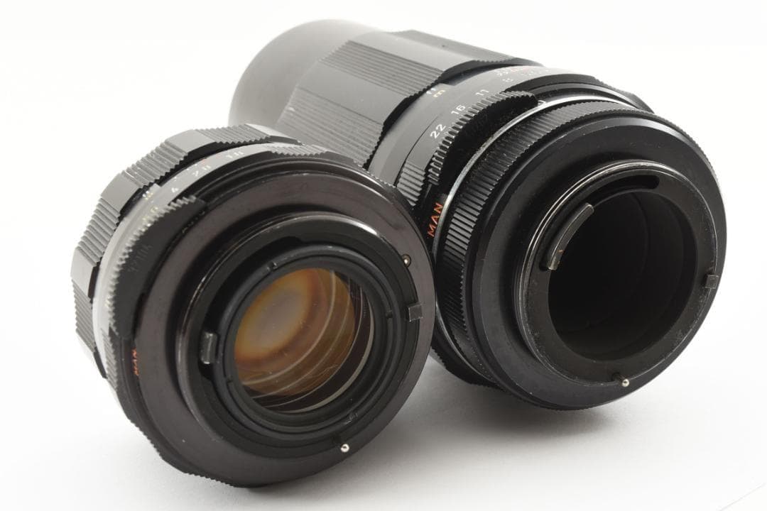 【ダブルレンズセット】 SMC Takumar 55mm 200mm SO249