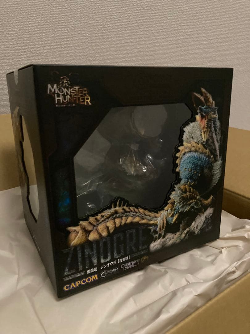 【正規品】雷狼竜 ジンオウガ 復刻版 CFB クリエイターズモデル【新品未開封】