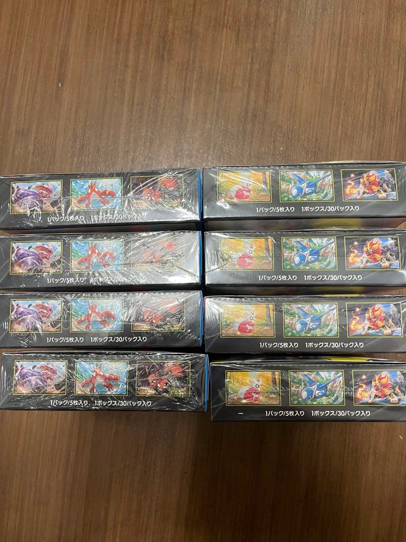 ポケモンカードメガブレイブ4BOXメガシンフォニア4BOX シュリンク付き