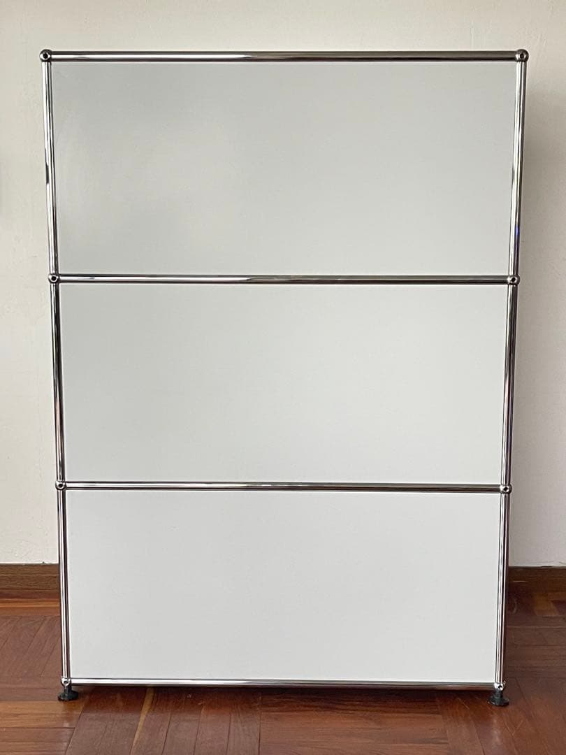 USM ハラー システム 1列 3段 フリップアップドア キャビネット