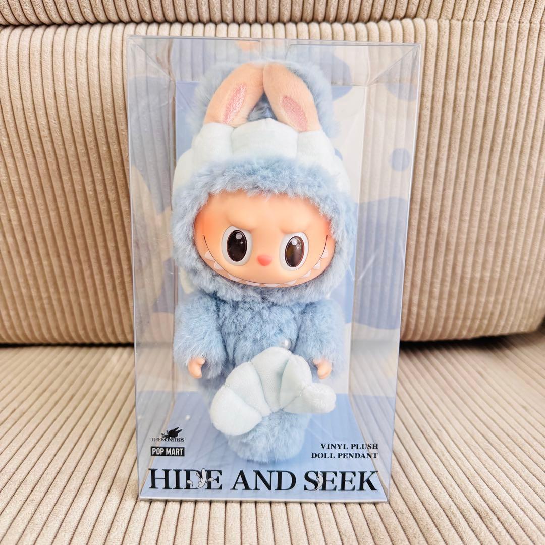 ✨POPMART HIDE N SEEK ぬいぐるみ シンガポール LABUBU