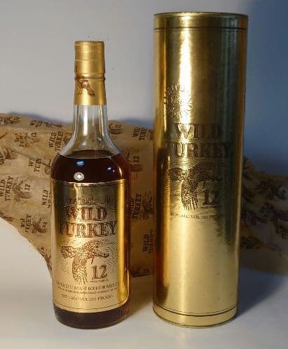 ワイルドターキー12年ゴールドラベル750ml（ヴィンテージ）