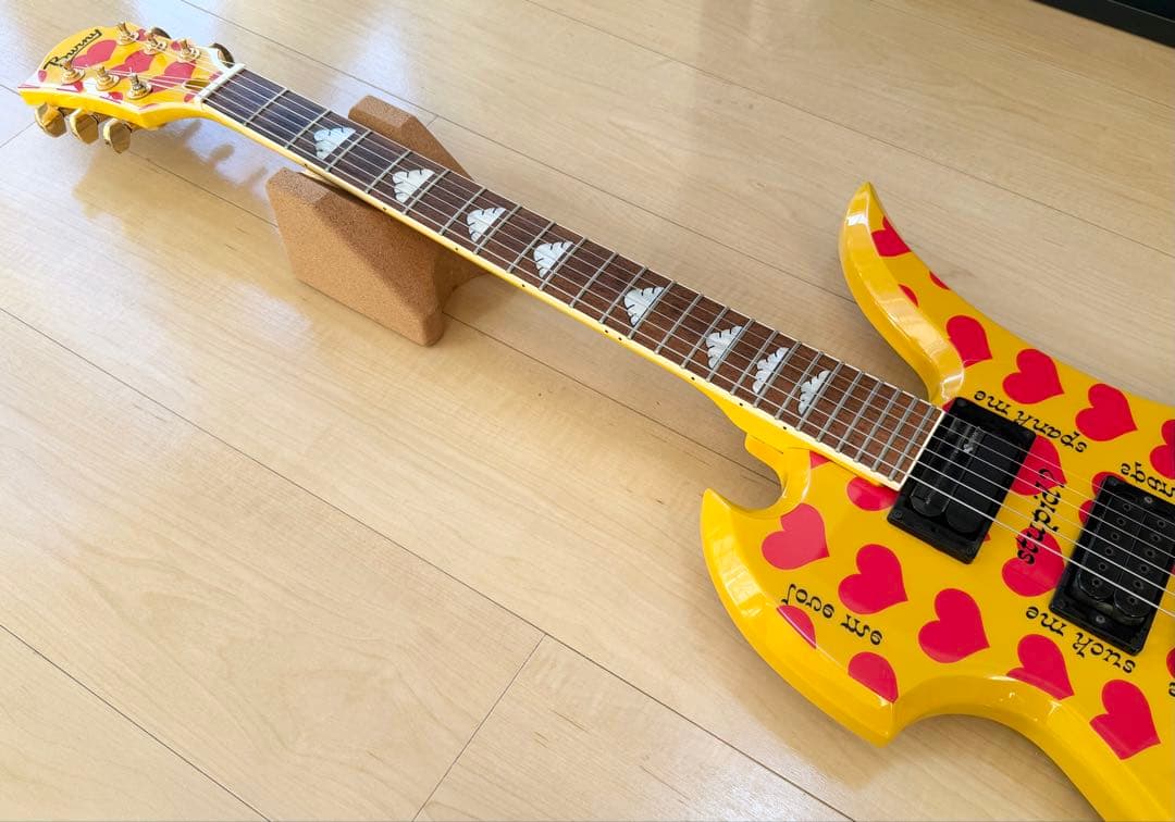 値下げ／Burny MG-145／イエローハート／FERNANDES／注釈あり