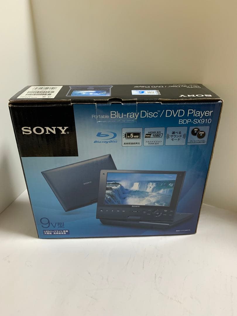 SONY ポータブルブルーレイ/DVDプレーヤー BDP-SX910 動作品