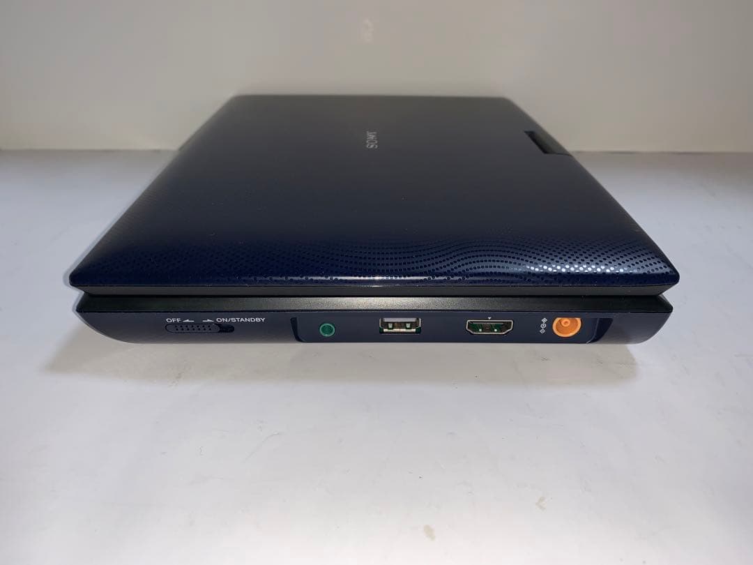SONY ポータブルブルーレイ/DVDプレーヤー BDP-SX910 動作品