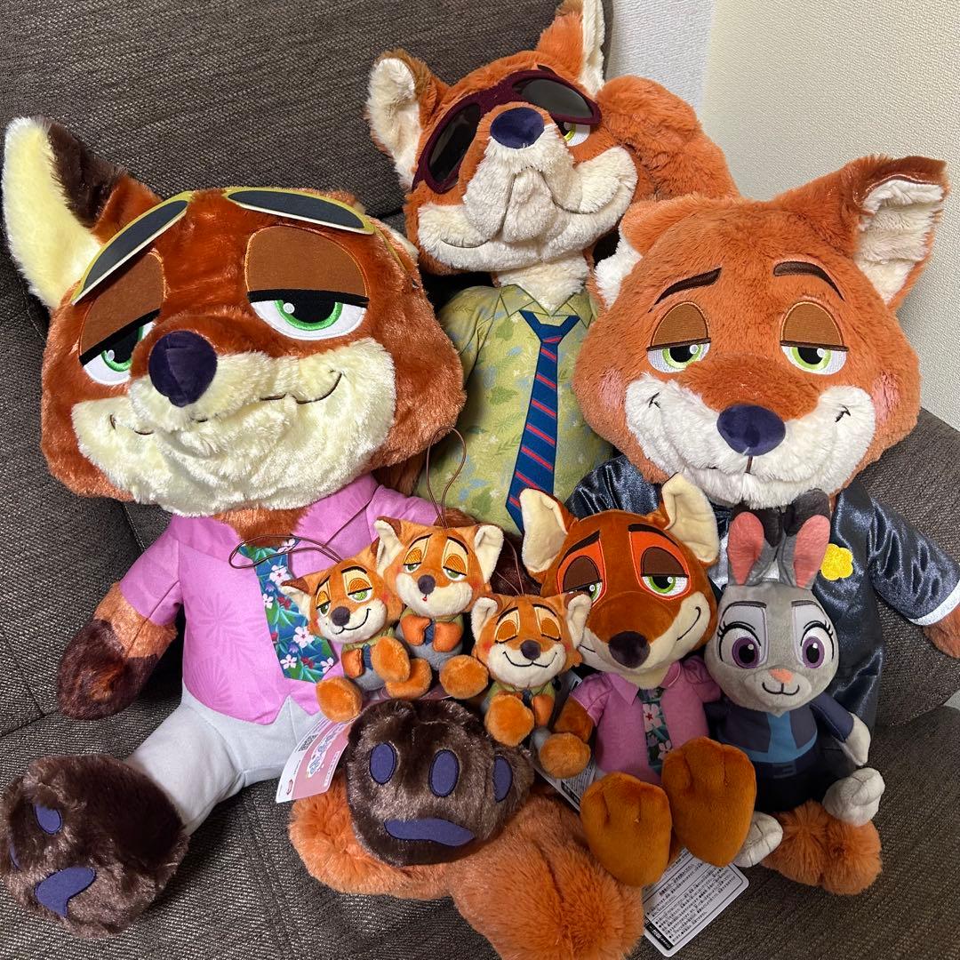 ズートピア2 ニック ニック ぬいぐるみセット