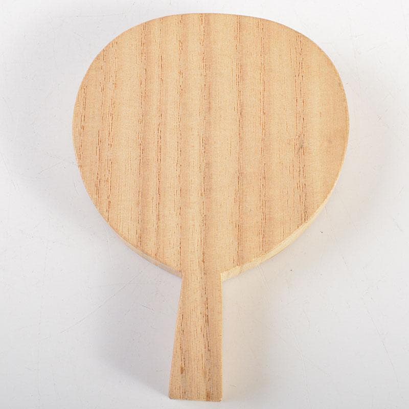 茶道具　道場宗廣造　葦に水　桐団扇香合　共箱　V　6785