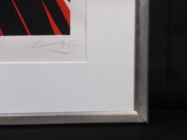 ヤノス・カス　直筆サイン『青ひげ公の城　ジュディスⅡ世』リトグラフ 1010G