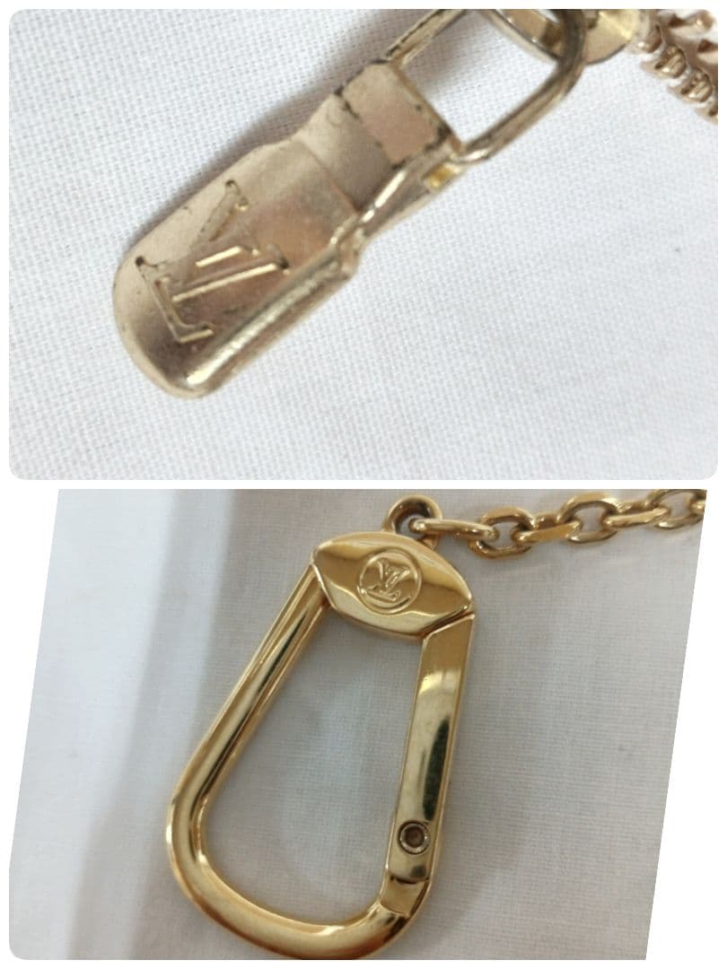 R☆ルイ・ヴィトン　ダミエ　アズール　ポシェットクレ　 ケース　小銭入れ