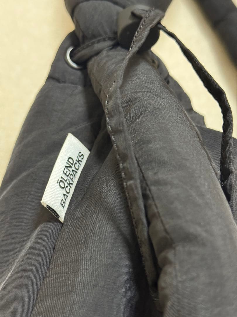 ÖLEND OLEND オレンド Ona Soft Bag ブラック black