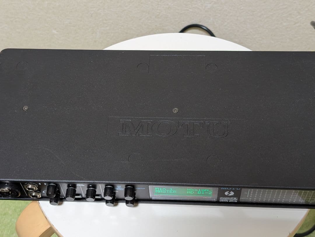 DTM・DAW MOTU 828x + steinberg TIME BASE + PD8L