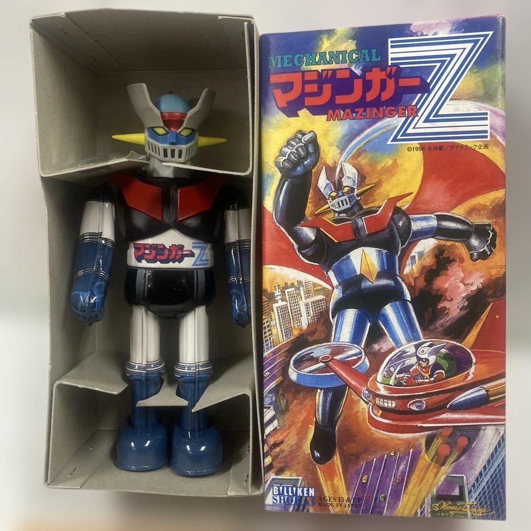 1998年製、1000体限定品ダイナミック珍ブリキゼンマイマジンガーＺのブリキ製