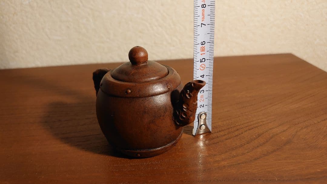 常滑　朱泥　中国美術　古玩　時代急須　１客
