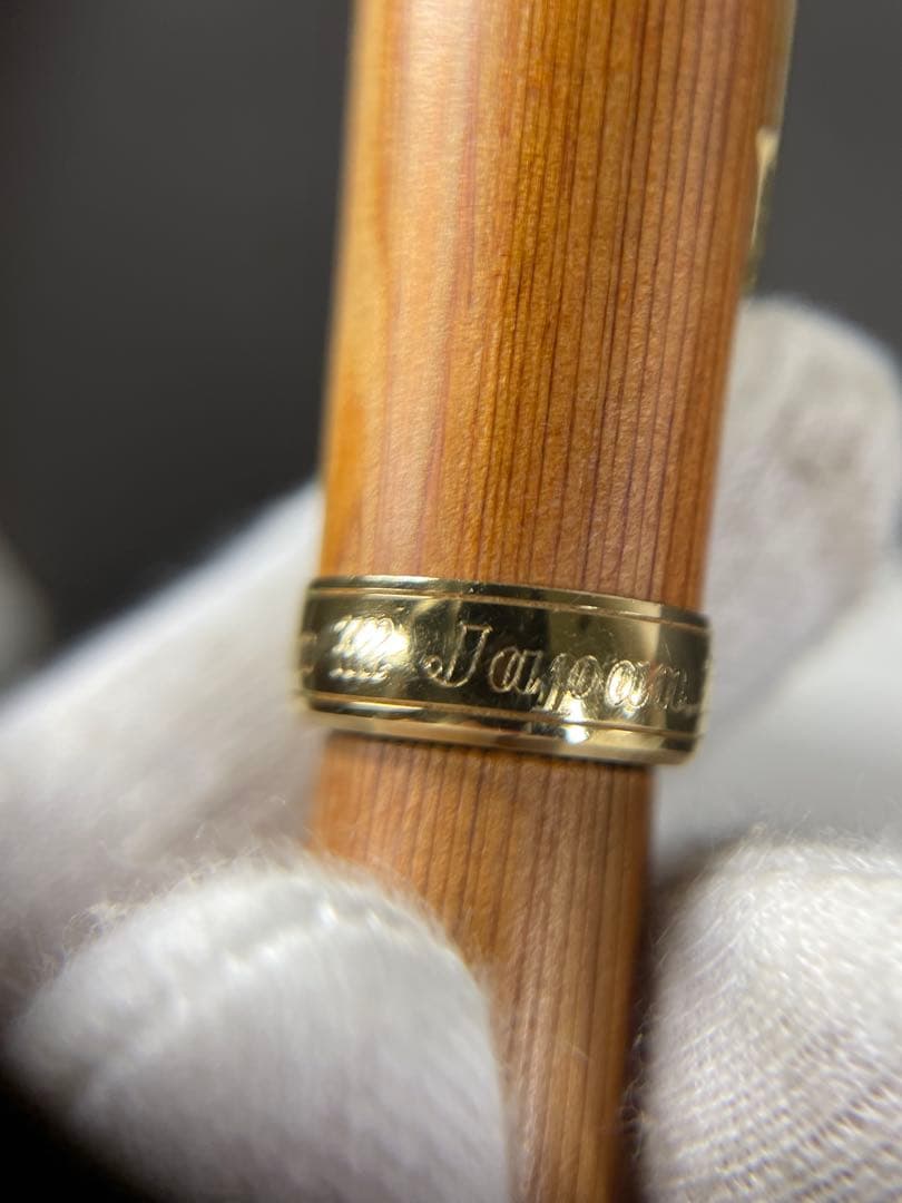 屋久杉万年筆 14K 桐箱付き PTB-50000Y #3776 CENTURY