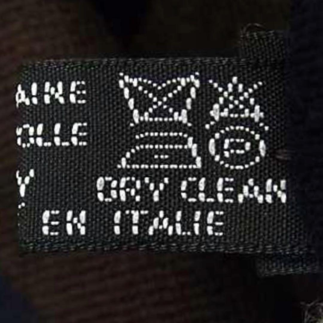 極美品✨FENDI フェンディ ズッカ柄 ウールフリンジ マフラー ストール