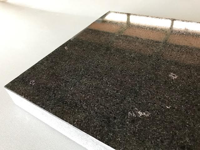 超最高級 天然黒御影石 オーディオボード●340×300×40●　ペア　送料無料