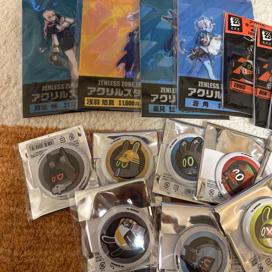 ZENLESS ZONE ZERO アクリルスタンド・缶バッジ・カレンダーセット