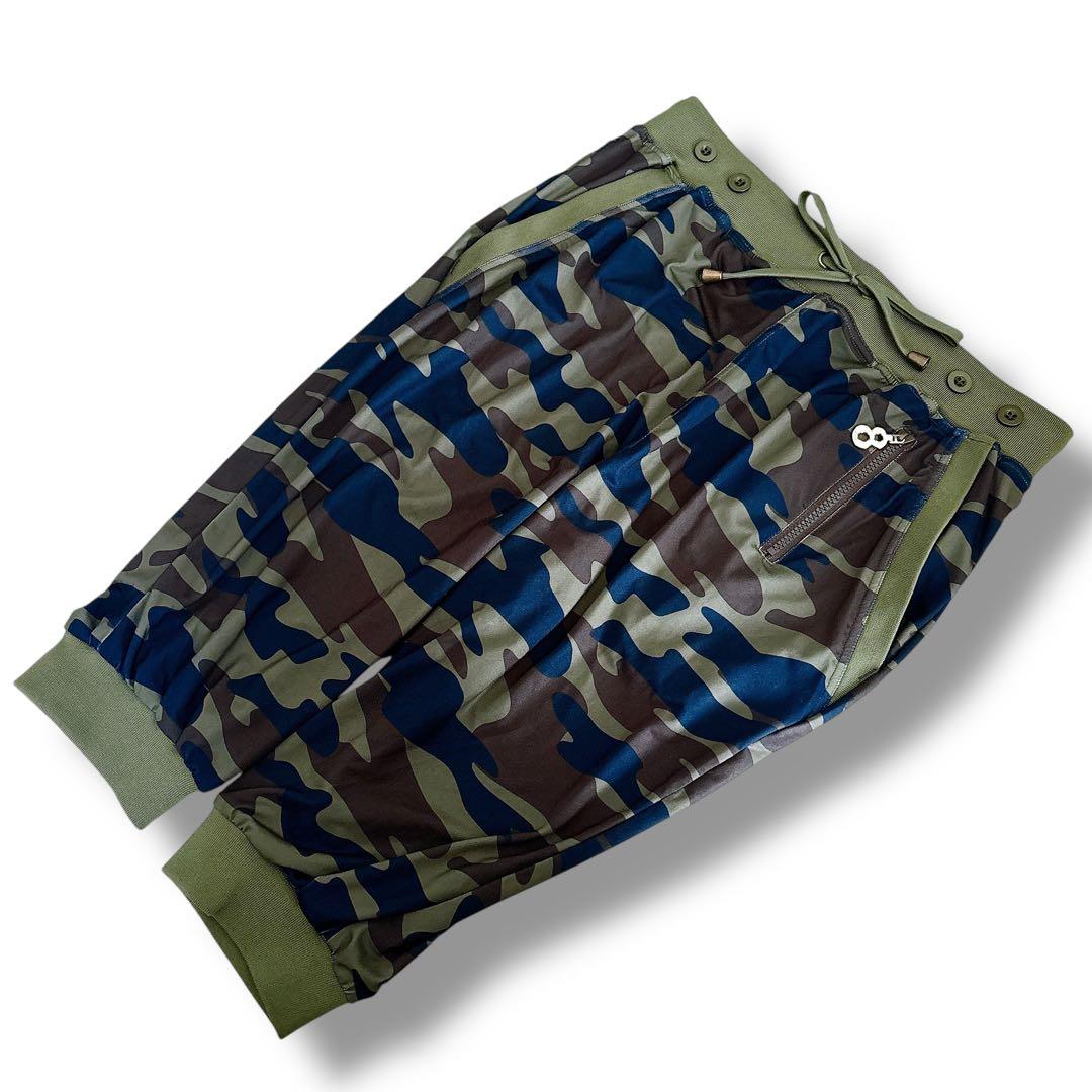 MUTA MARINE ハーフパンツ クロップドパンツ 水陸両用 カモフラ柄 L