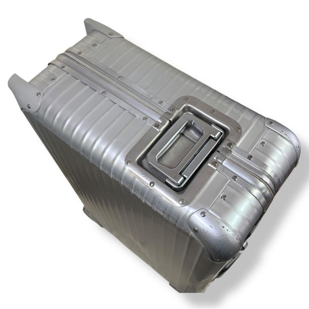極美品 リモワ トパーズ サイドハンドル プルタブ 82L 4輪 スーツケース