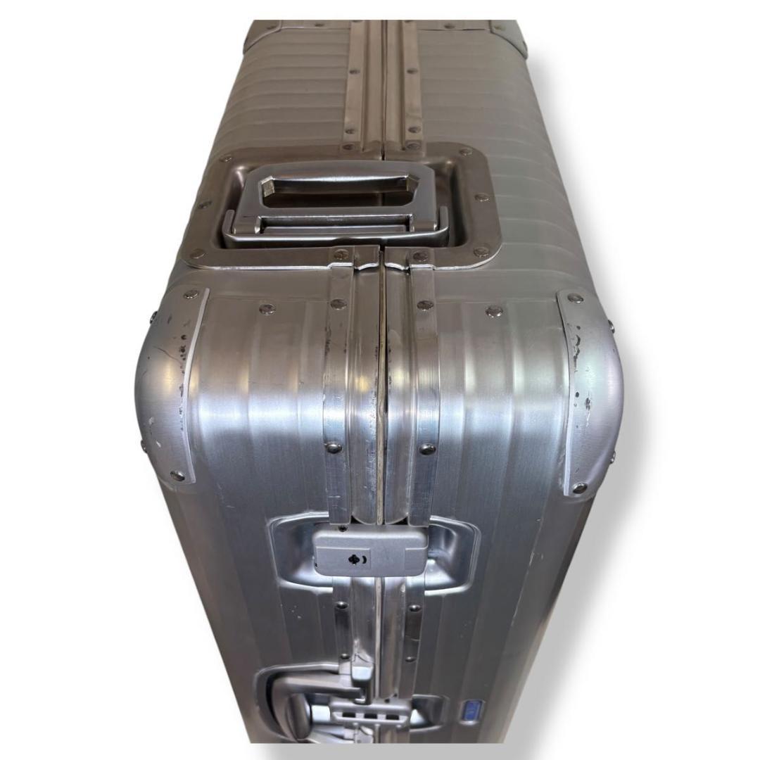 極美品 リモワ トパーズ サイドハンドル プルタブ 82L 4輪 スーツケース