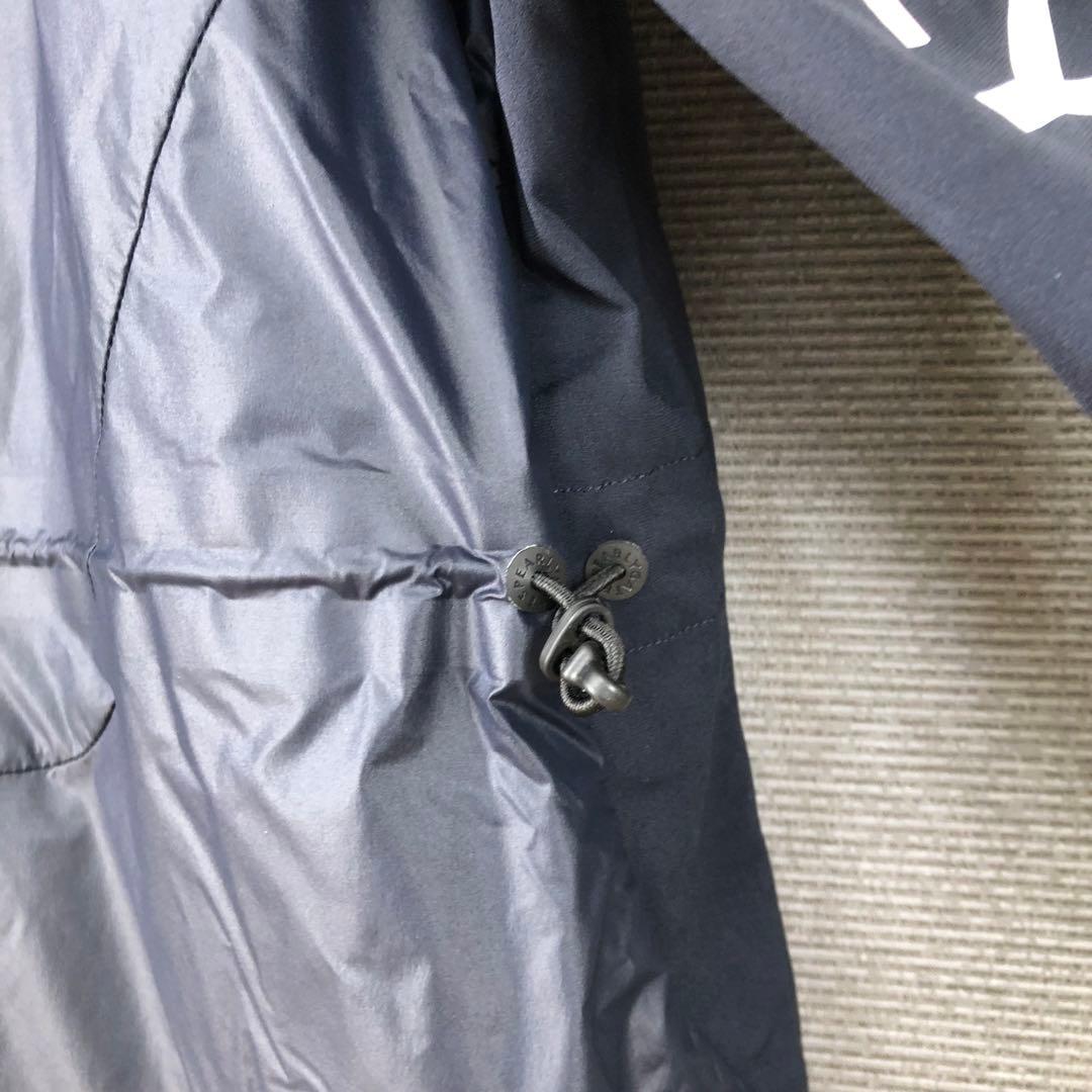 PEARLY GATES ロゴ ロング フーディコート 1 ネイビー