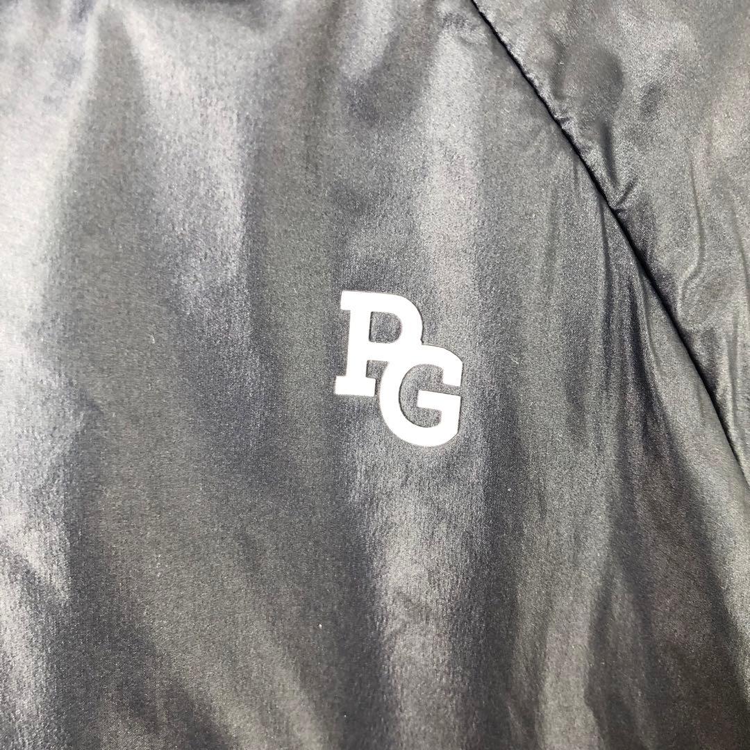 PEARLY GATES ロゴ ロング フーディコート 1 ネイビー