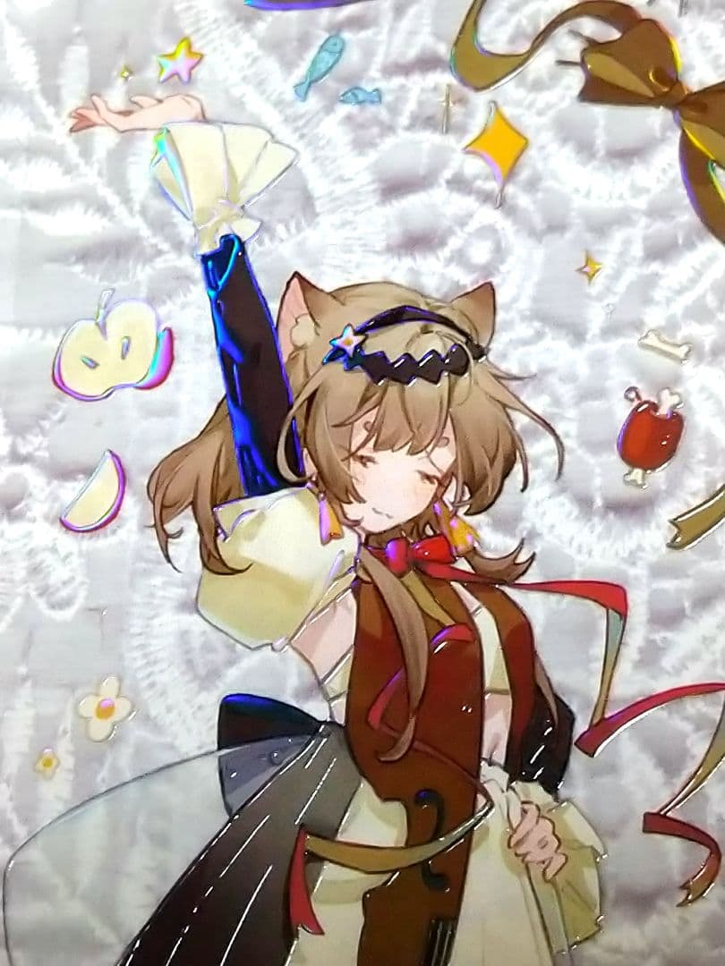 J409＃星河吟唱(虹光)喵啪叽切り売り海外人物マステ女の子