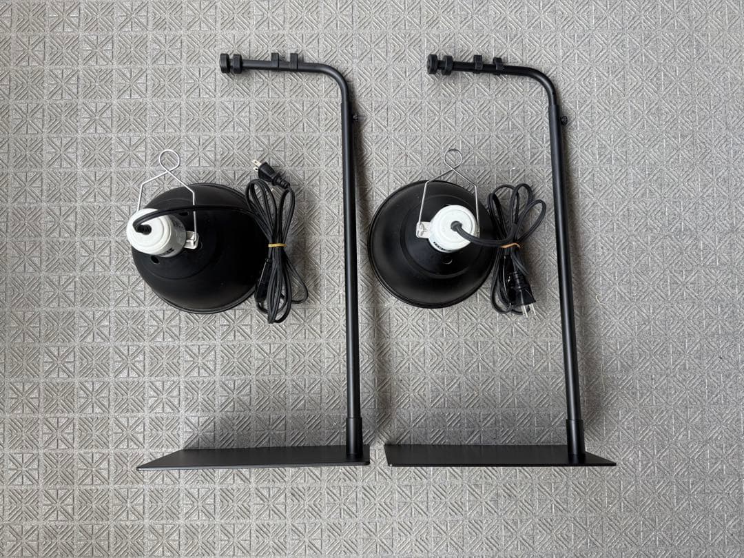 GEXライトドーム18センチ　2個　エキゾテラライトスタンド2個　美品