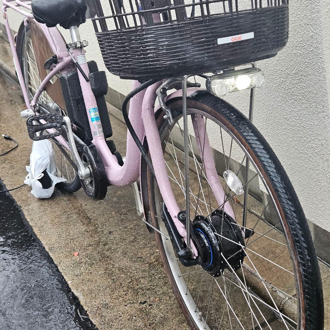 ブリジストン♪電動アシスト自転車♪フロンティア デラックス♪ピンク