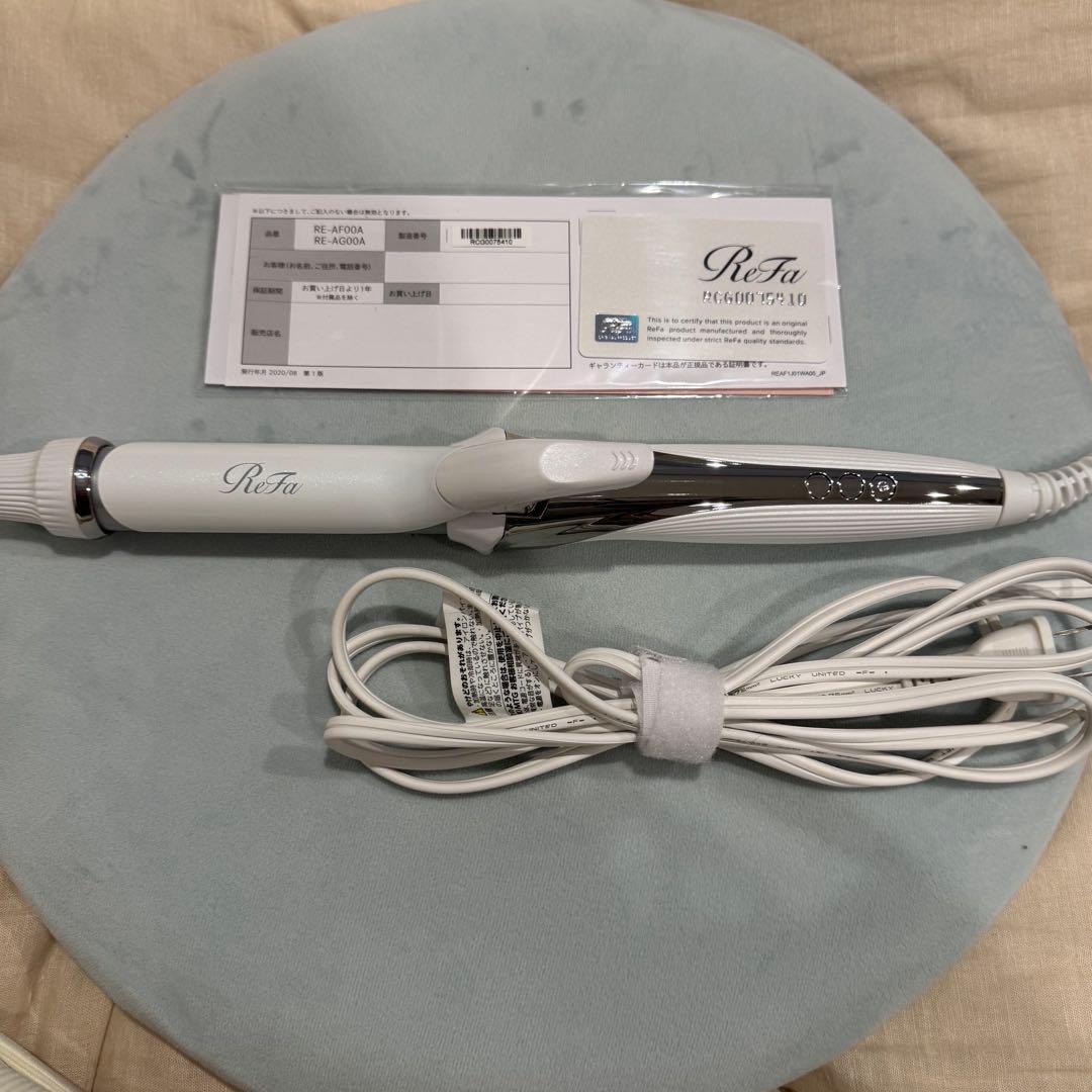 ReFa カールヘアアイロン ホワイト　26mm RE-AGOOA