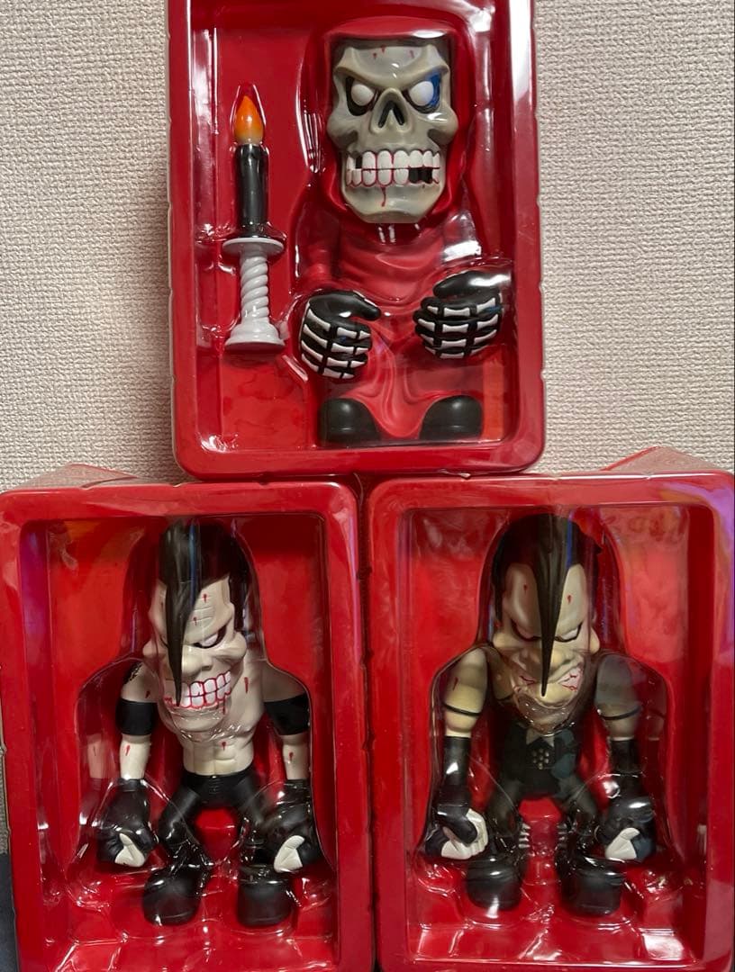 メディコムトイMISFITSミスフィッツ超限定zombie ver 3体セット