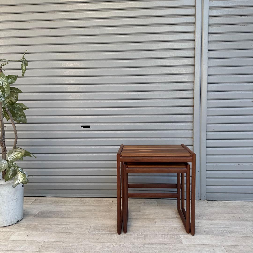 美品　展示品　NISSIN 日進木工 ネストテーブル　NEST TABLE