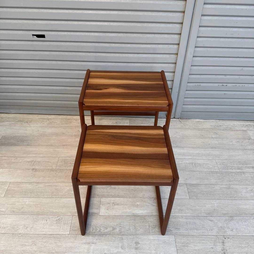 美品　展示品　NISSIN 日進木工 ネストテーブル　NEST TABLE