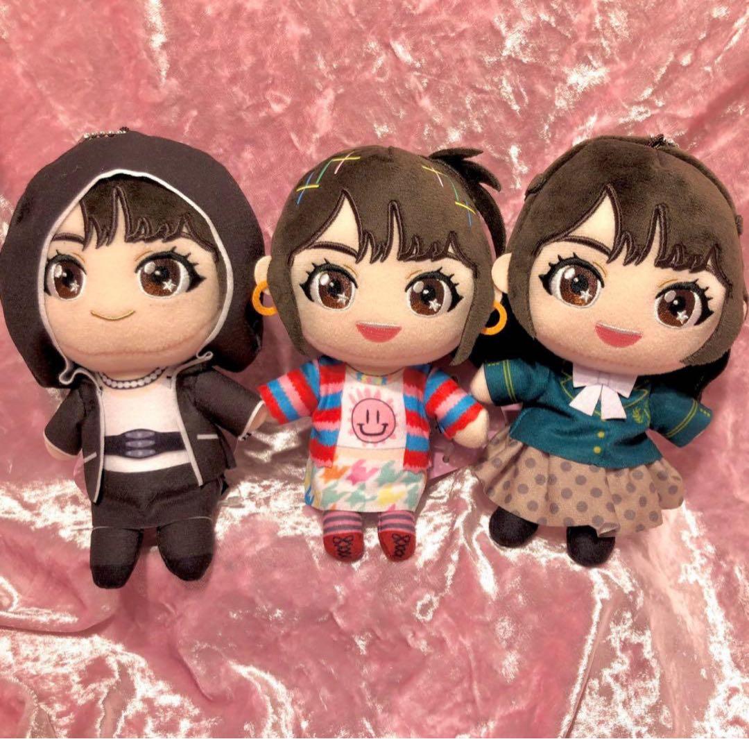 GiGO限定 水樹奈々 ぬいぷりけおすわり 全3種コンプリートセット