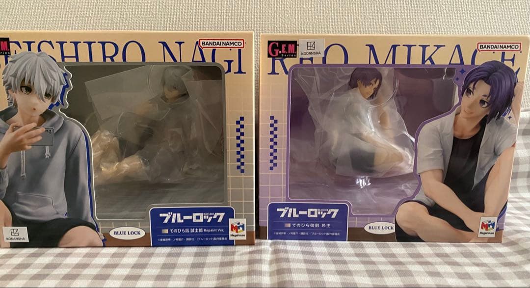 【美品】凪誠士郎 御影玲王 てのひらブルーロック フィギュアEpisode凪