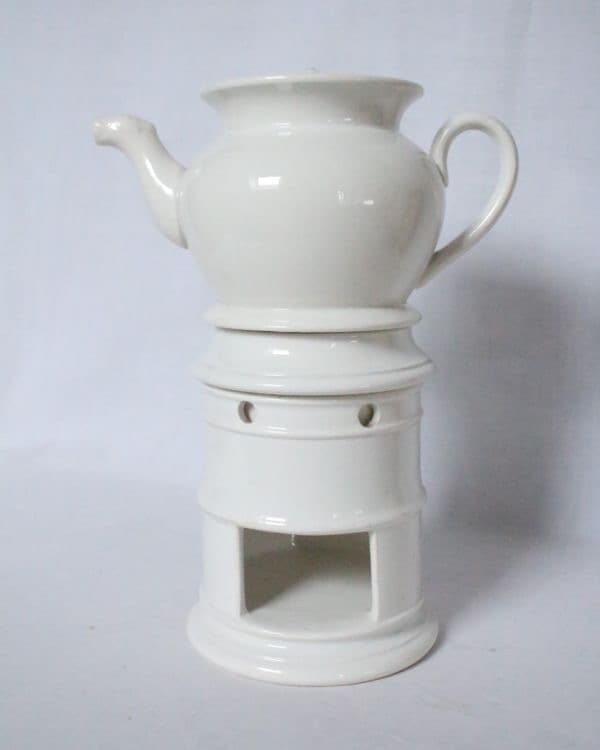 フランス アンティーク サルグミンヌ 古い陶器のティザニエール