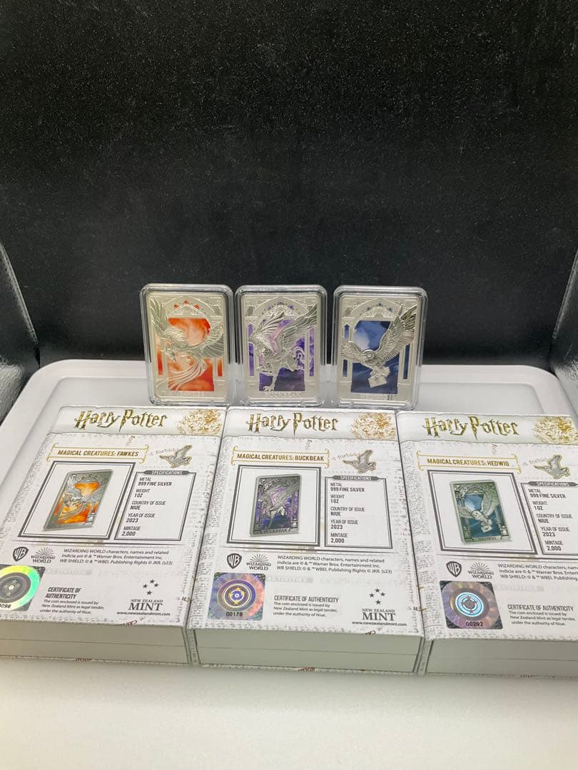 2025年ニウエ　ハリーポッター第7弾　NAGINI　純銀　1オンス　銀貨