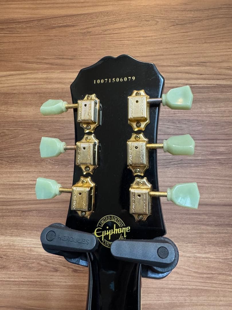 【写真追加】Tak Matsumoto DC ブラック Epiphone