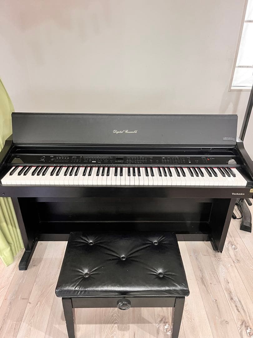 Technics デジタルピアノ 88鍵 黒 椅子付き
