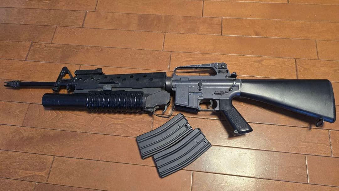 東京マルイM16A1VN M203カスタム　フルメタル　ジャンク品