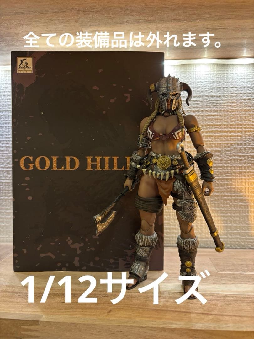 XESRAY STUDIO Gold Hilder，1/12 　６インチ